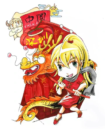 深圳舞龙过大年