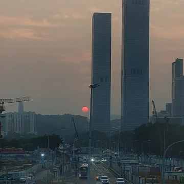 #夜幕下的深圳#