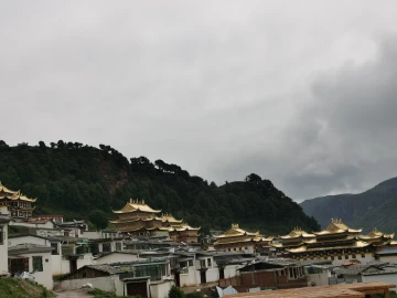 甘南之行：金碧辉煌佛寺