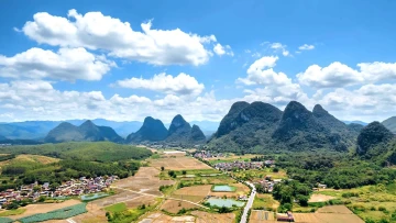 韶关曲江的山与云