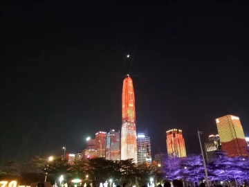 市民中心灯光秀#库存#走读深圳#