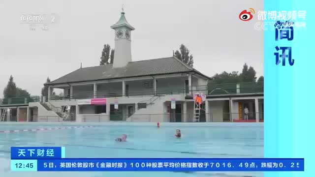 萌翻了！游泳池迎来75只小狗