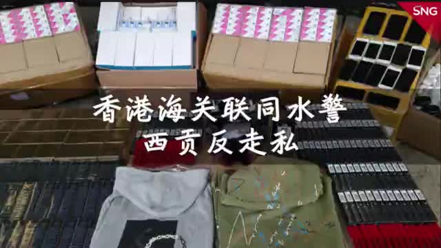 香港海关反走私查获价值一千万的美容针