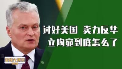 全球大观察，立陶宛挑衅中国自食苦果