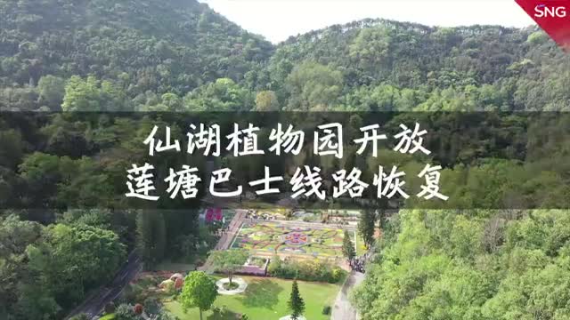 又可以去仙湖植物园赏花了！今起已恢复线上预约购票