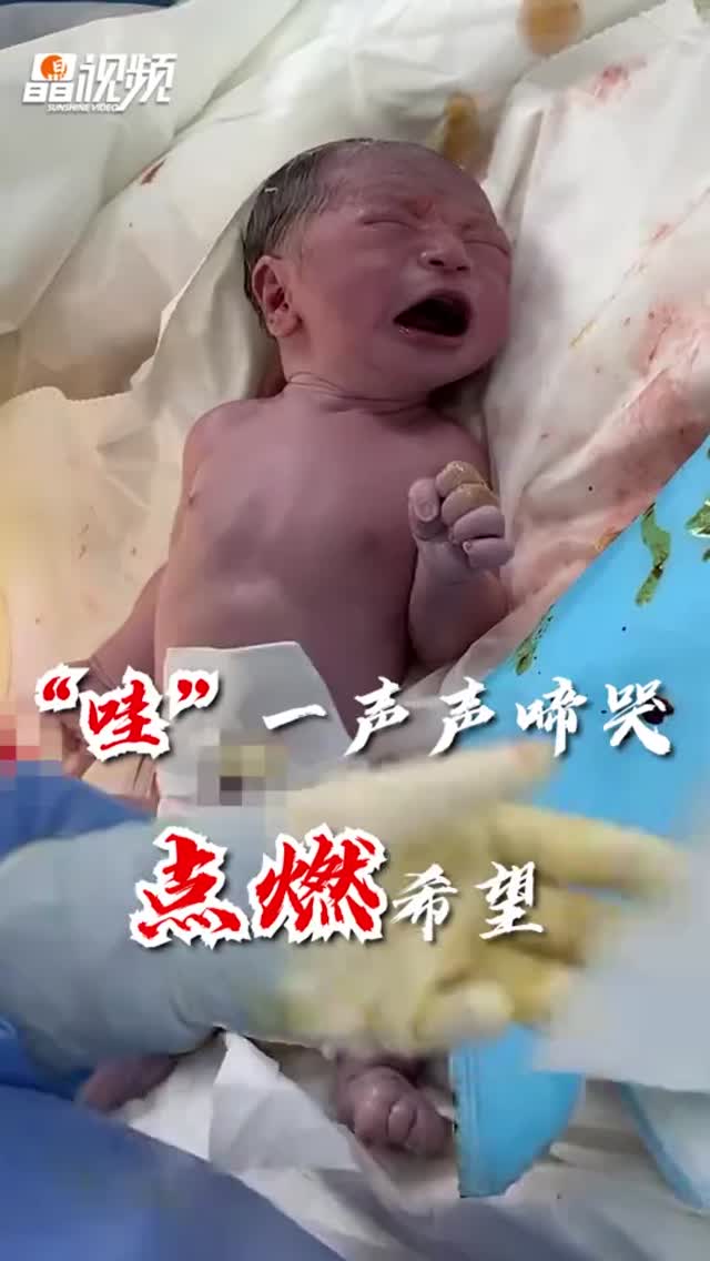 哇！一声声啼哭点燃希望