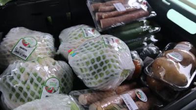 中英街这个临时超市让居民“菜篮子”拎得更舒心