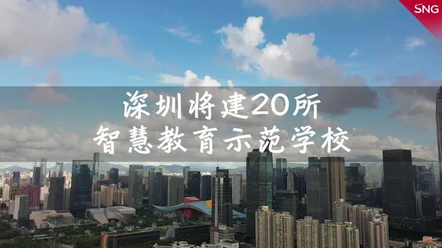 深圳将建20所智慧教育示范学校