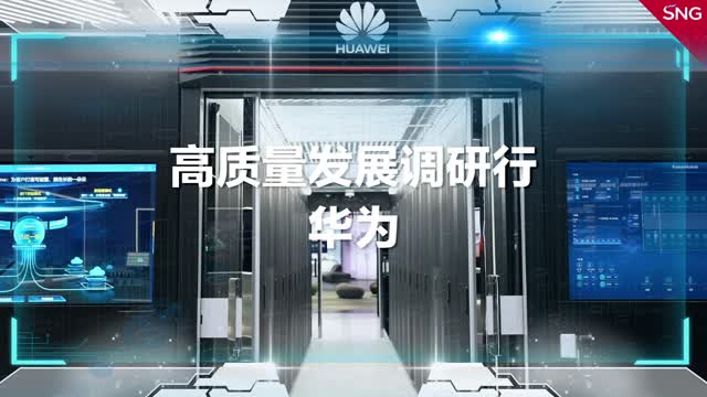 高质量发展调研行之华为