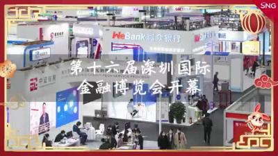 第十六届深圳国际金融博览会开幕