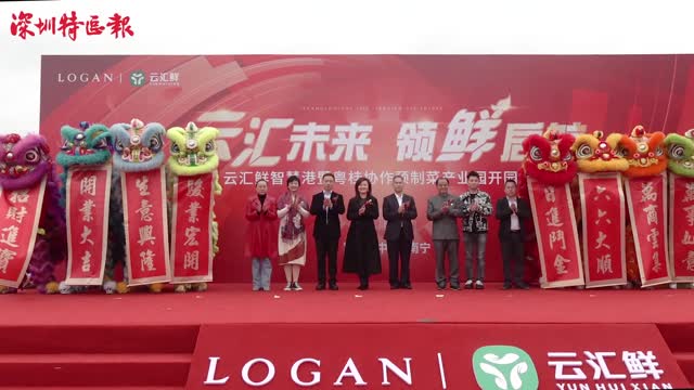 深企在广西打造预制菜产业园，助力乡村振兴事业发展