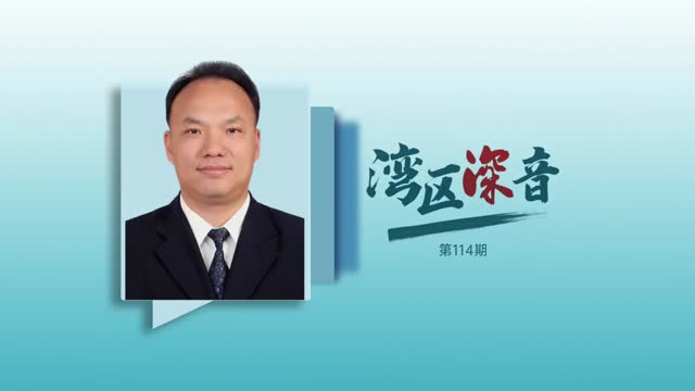 湾区深音丨朱迪俭：打造国家级中外合作教育先行示范区