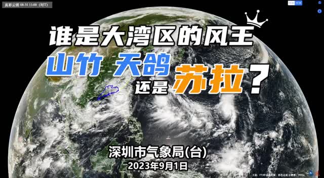 谁是大湾区的风王——山竹、天鸽还是苏拉？