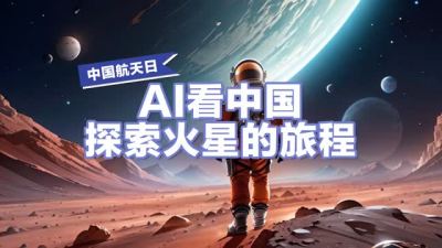 AI看中国探索火星的旅程