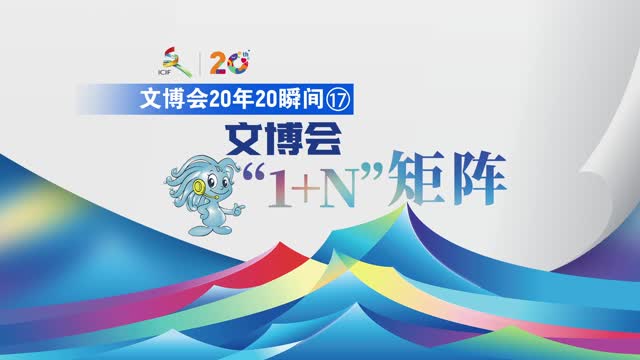 文博会20年20瞬间⑰丨文博会“1+N”矩阵