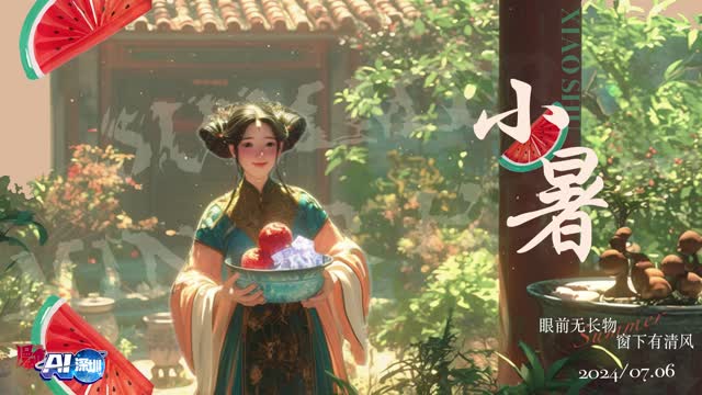 小暑纳凉古人有妙招