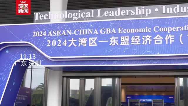 第二届大湾区-东盟经济合作论坛前海开幕