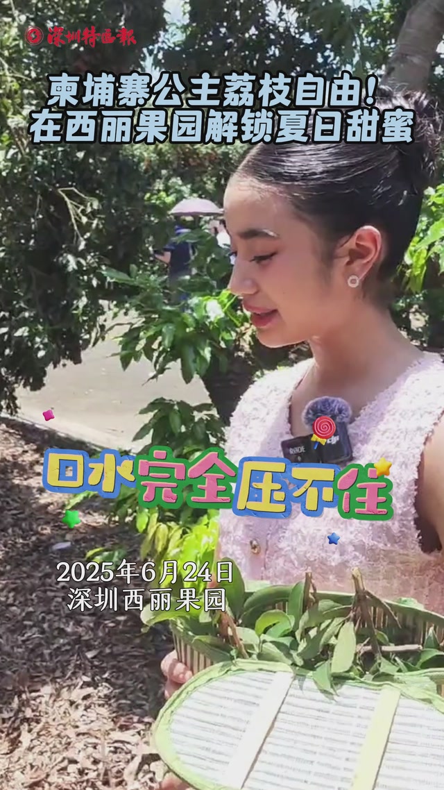 柬埔寨公主荔枝自由！在西丽果园解锁夏日甜蜜