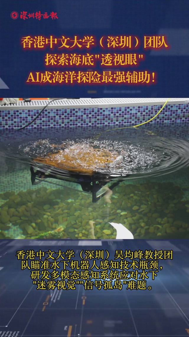 香港中文大学（深圳）团队探索海底