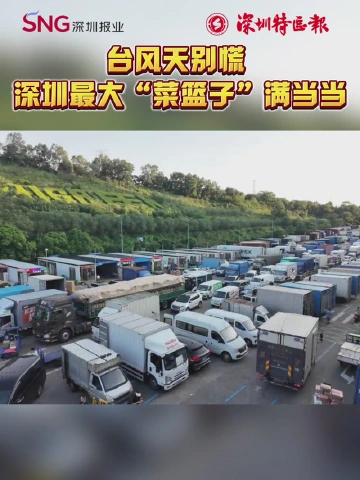 台风天别慌，深圳最大“菜篮子”满当当