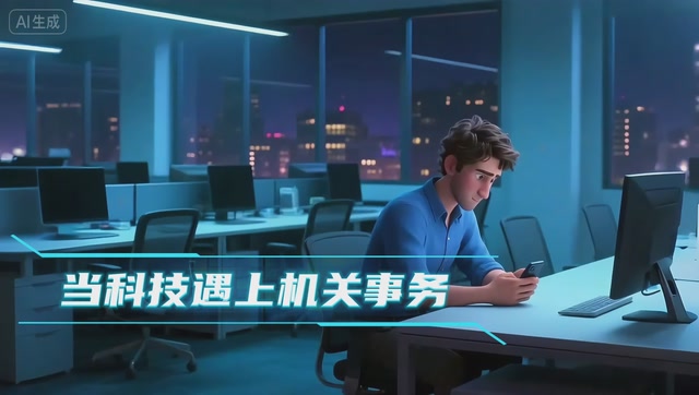 当科技遇上机关事务