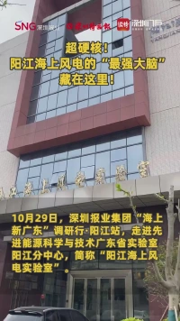 超硬核!阳江海上风电的“最强大脑”,藏在这里!