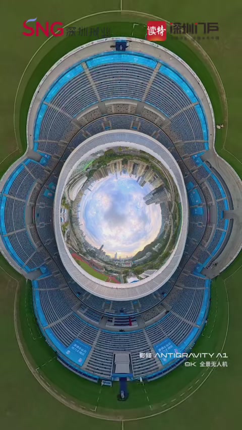 这视野绝了！全景无人机带你穿越十五运赛场