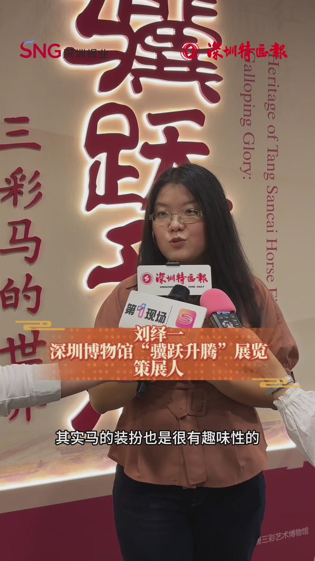 深博“骥跃升腾”展揭秘唐代马“时尚发型”：披鬃自然如偏分，三花剪鬃显高贵