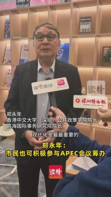 郑永年：市民也可积极参与APEC会议筹办