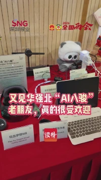 又见华强北“AI八骏”！老朋友，真的很受欢迎