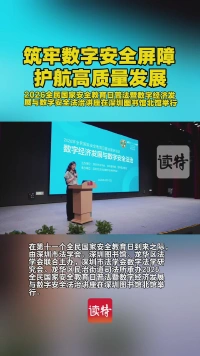 筑牢数字安全屏障 护航高质量发展 2026全民国家安全教育日普法活动举行