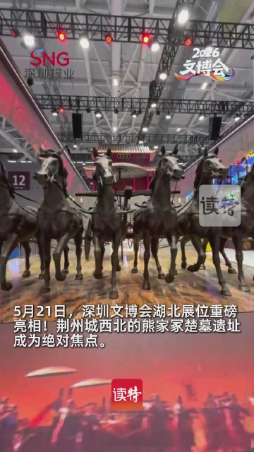 惊艳文博会！荆州熊家冢“天下第一坑”再现春秋霸业