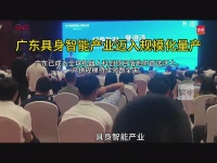 广东具身智能产业迈入规模化量产
